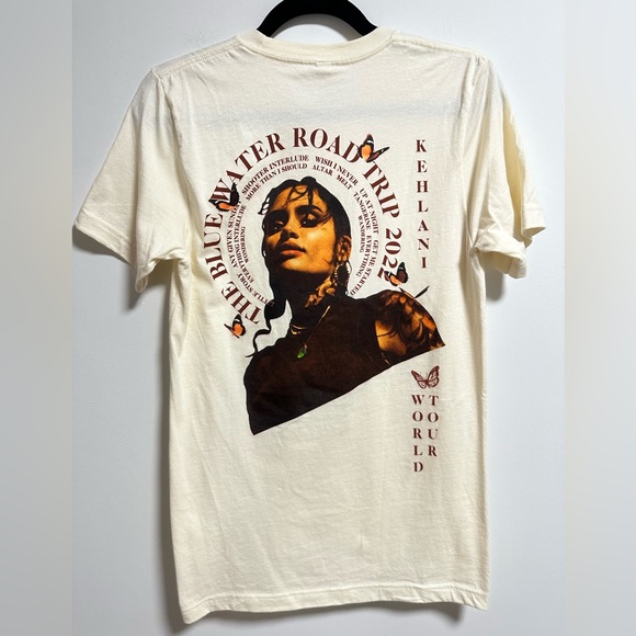 Bella Canvas Tops - Kehlani Blue Water Road Trip 2022 World Tour Merch